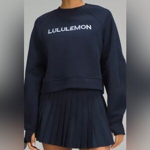 lululemon-scuba oversized pullover-navy -M/L-NWT